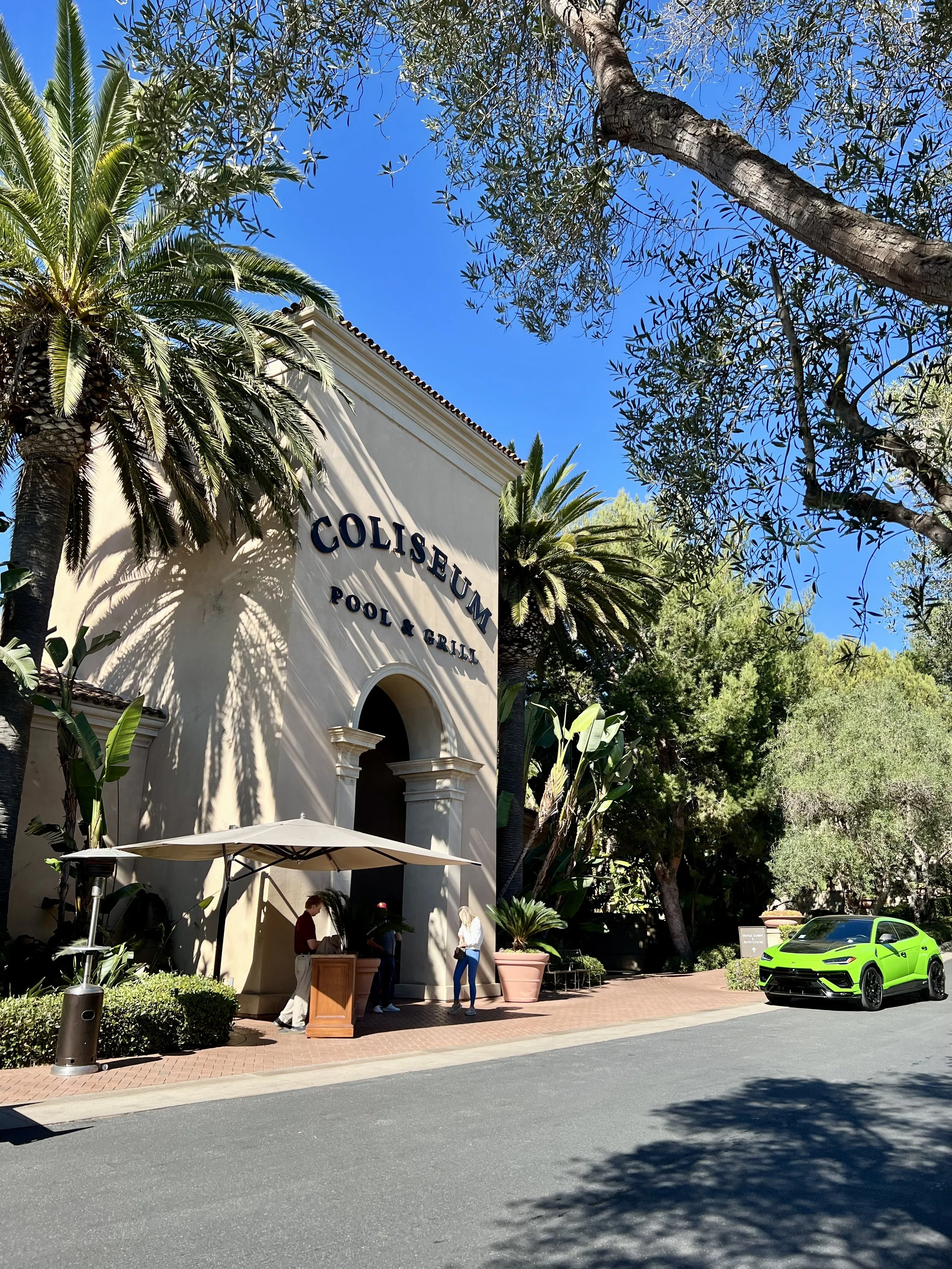 Pelican Hill Resort — activities and Coliseum Pool