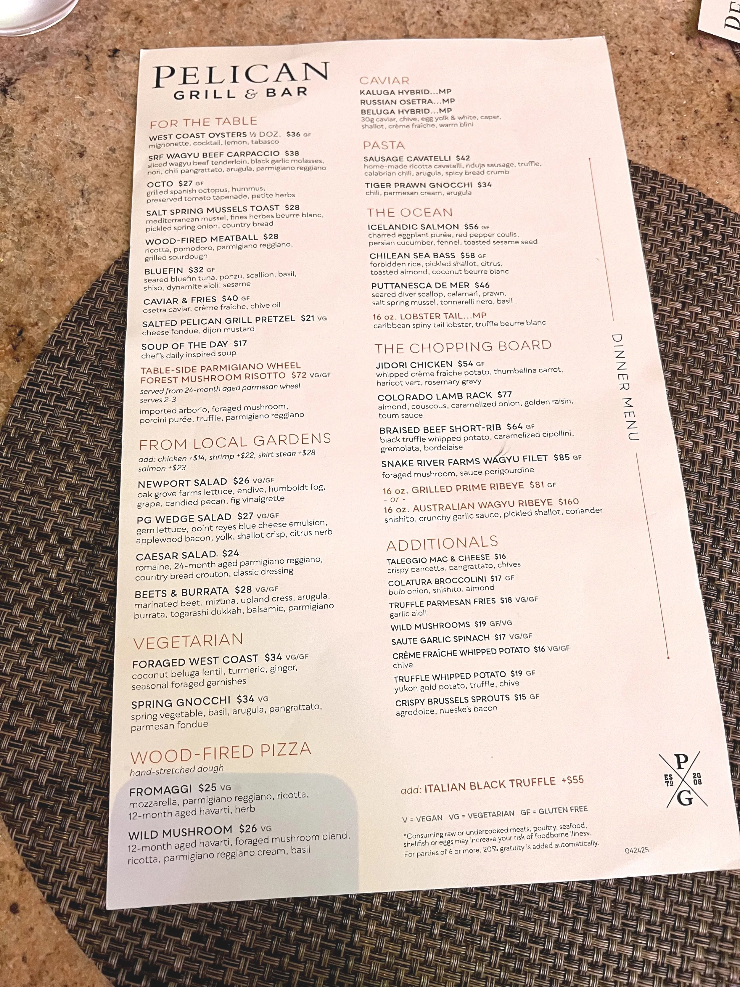 Pelican Hill Resort — Pelican Grill