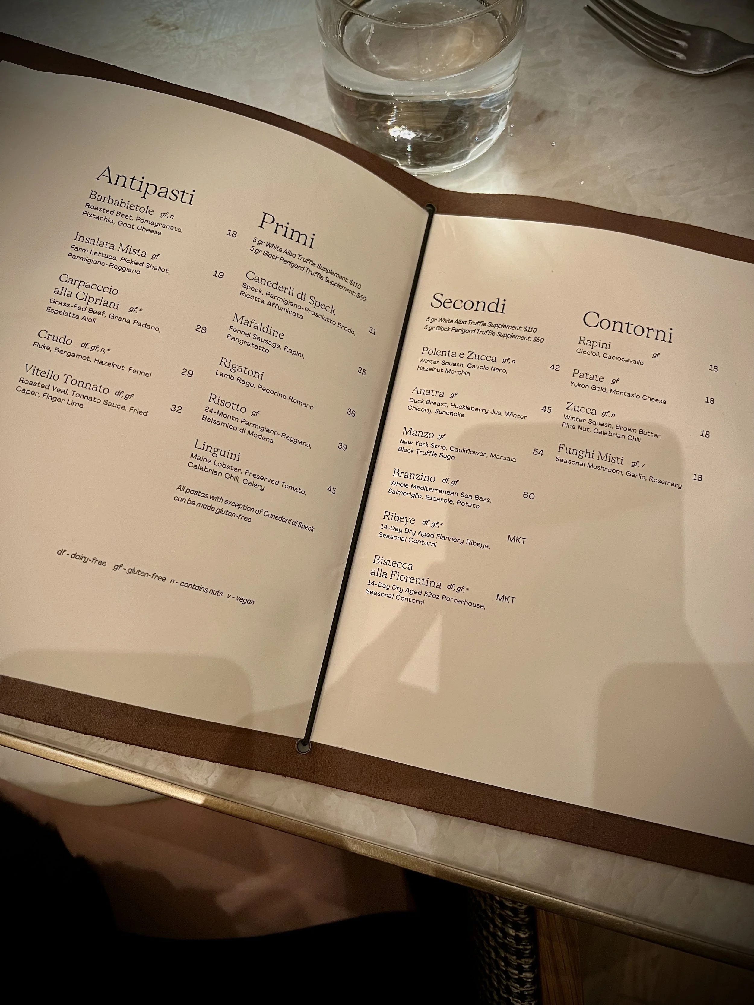 Four Seasons Vail, Tavernetta
