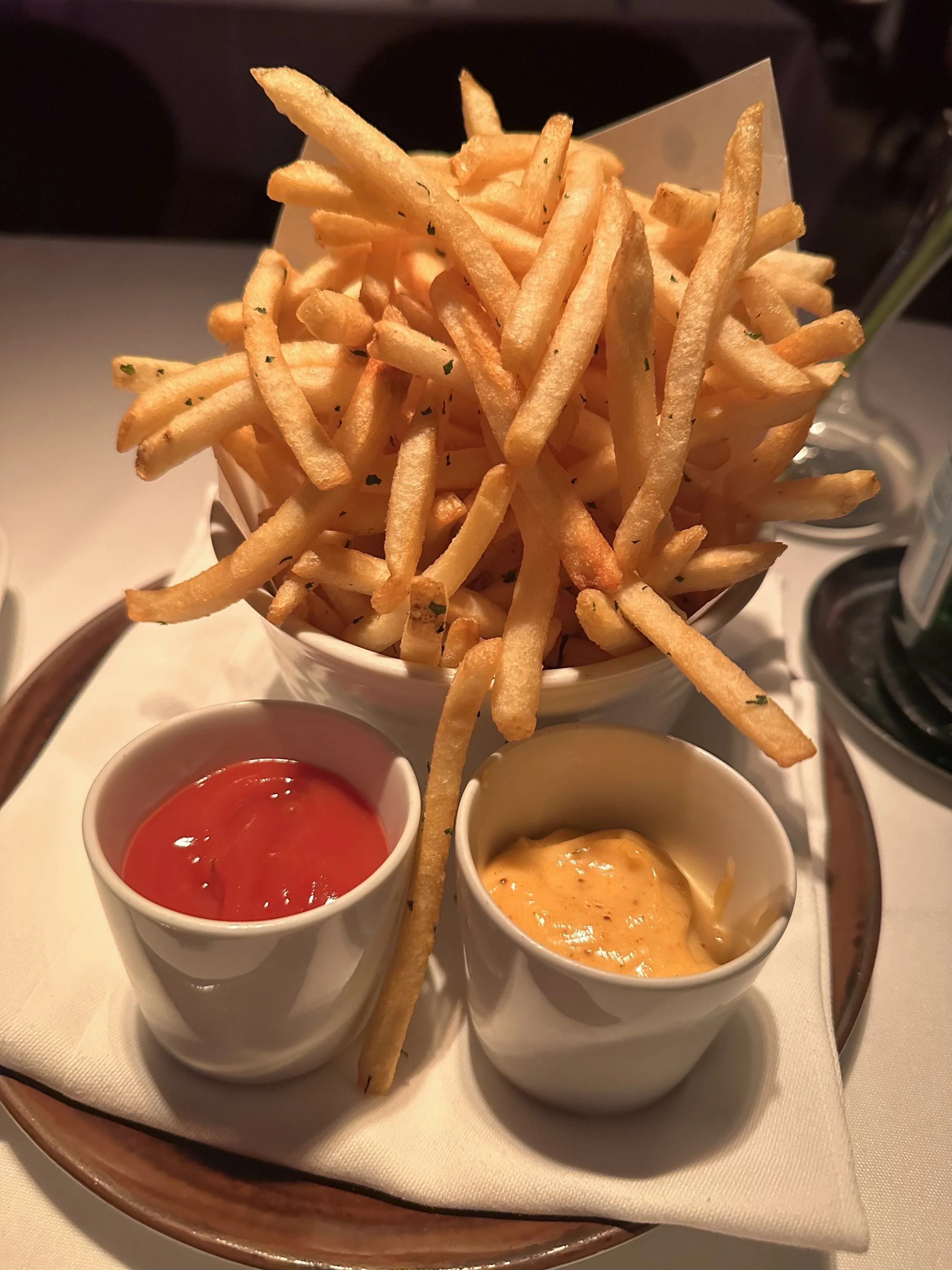Four Seasons New York Downtown — CUT and in-room dining