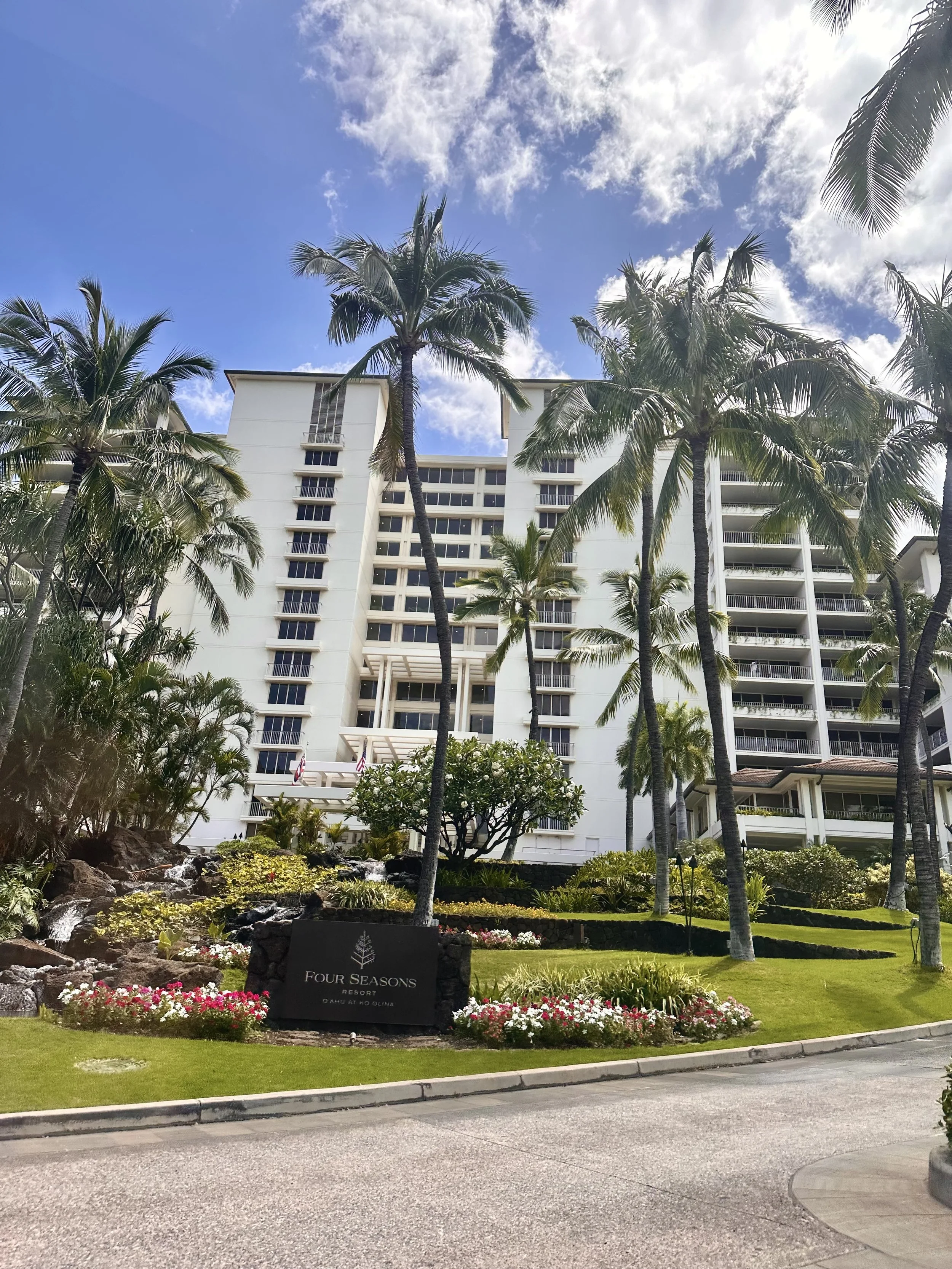 Four Seasons Oahu Ko Olina — arrival