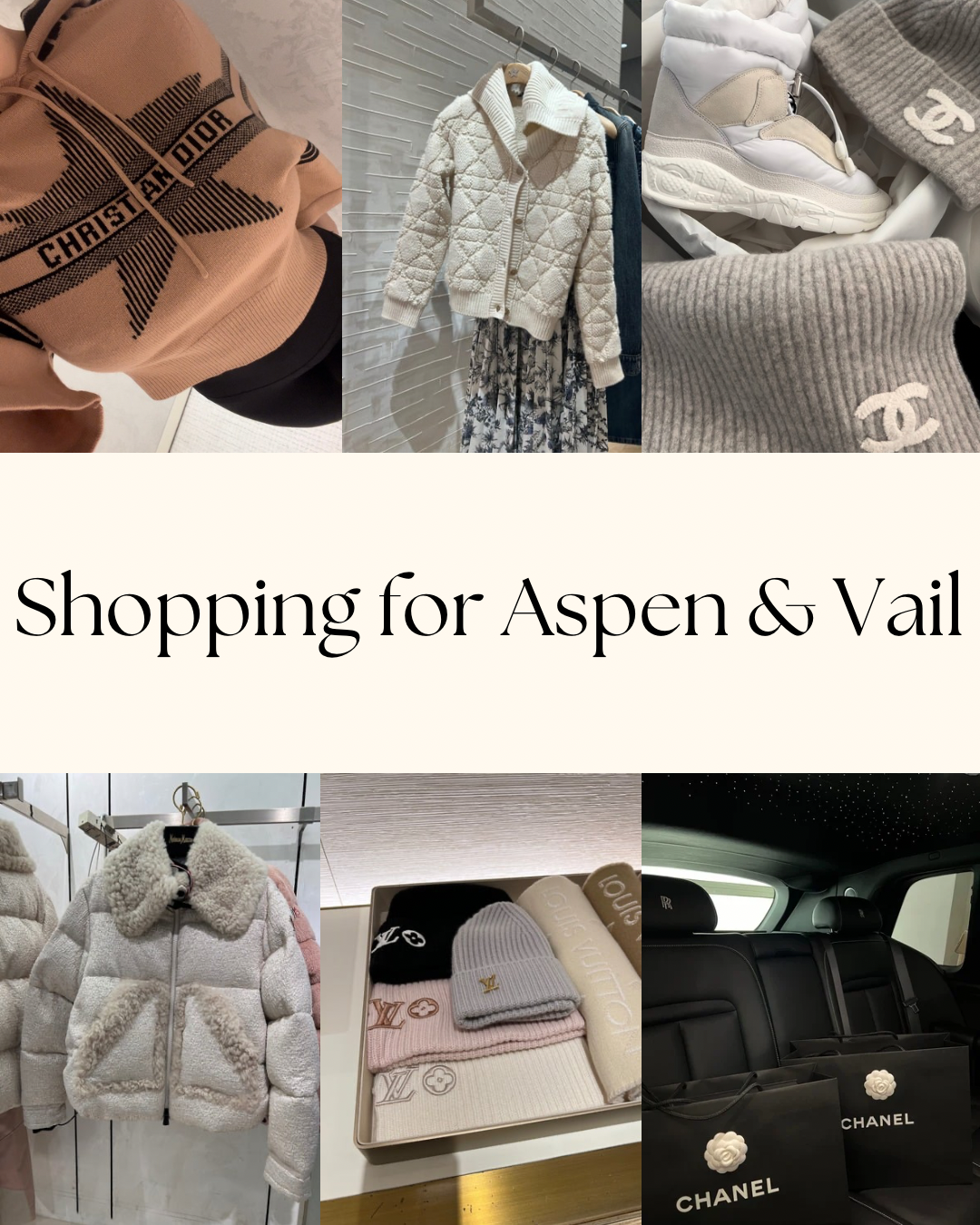 Come Shop With Me: Luxury Winter Finds for Aspen & Vail