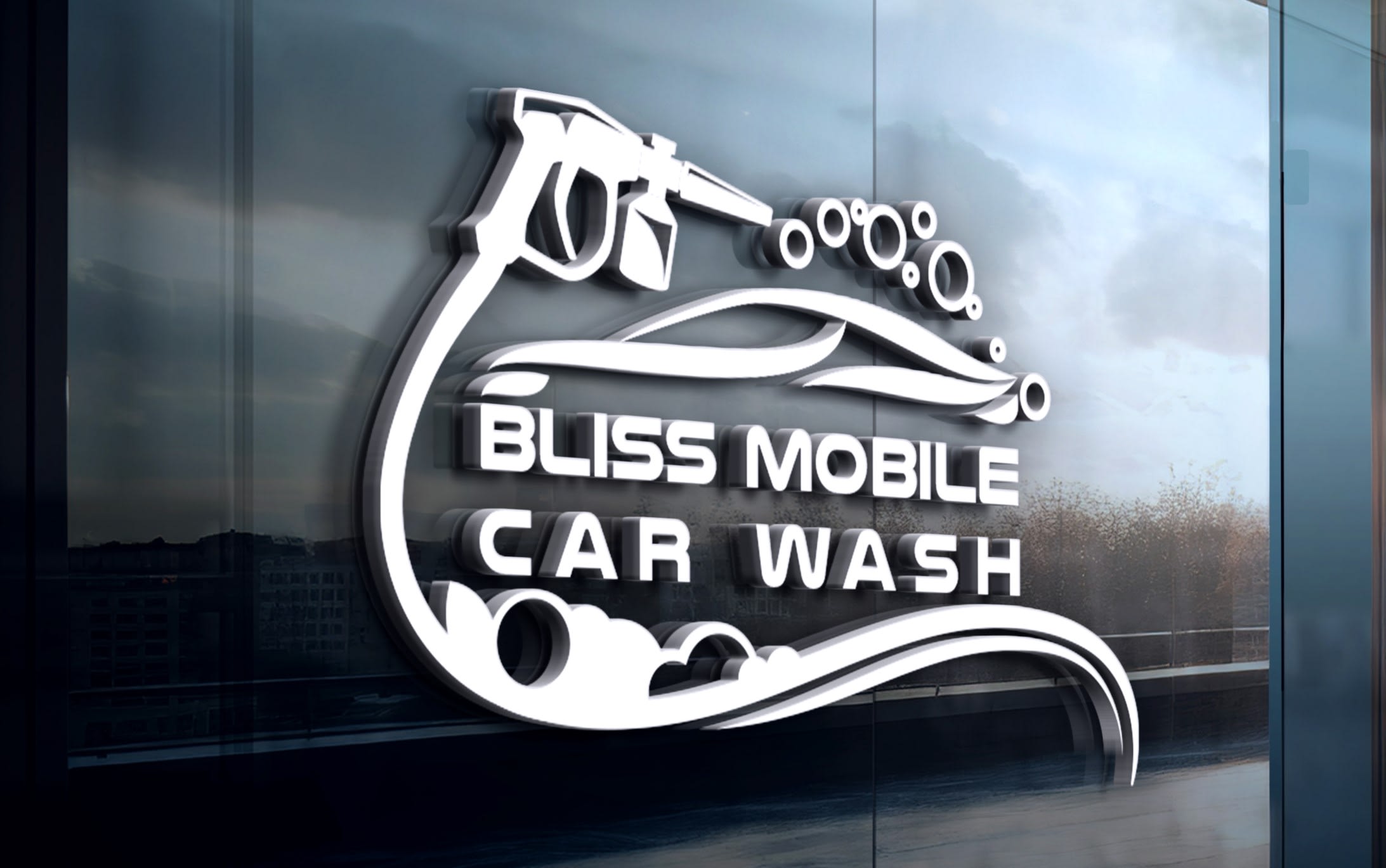 Bliss Mobile Car Wash logo