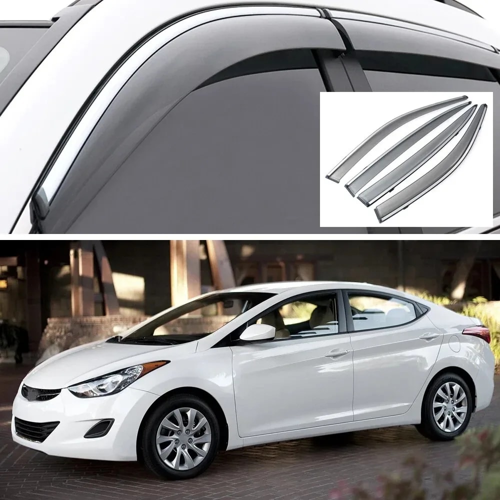 Botaguas Hyundai Elantra 11-16 Vena Cromo (B) - Car Zone Accesorios Honduras