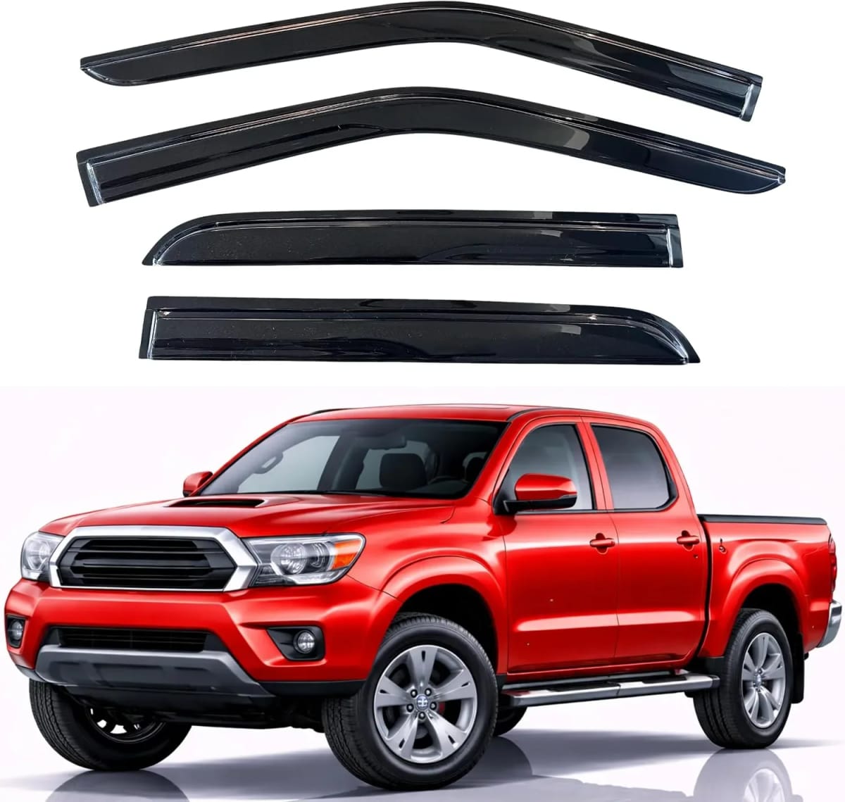 Botagua Tacoma Doble Cabina 5-15 Negra - Car Zone Accesorios Honduras