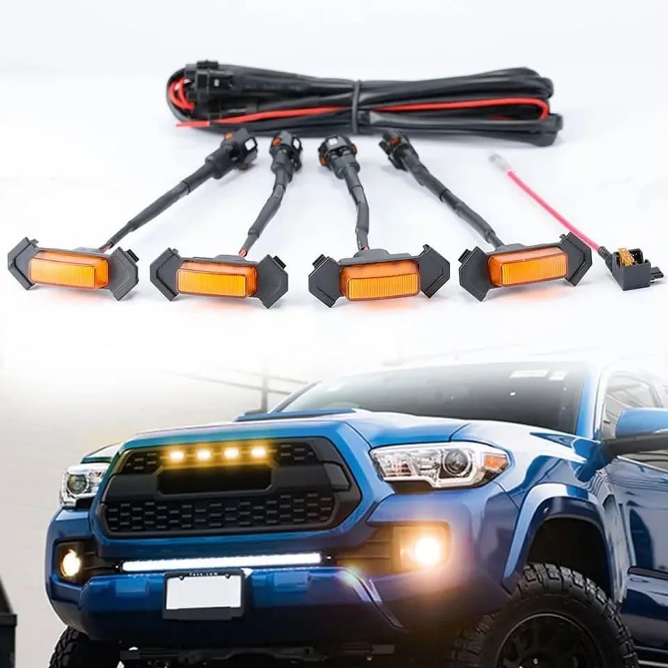 Luz de Parrilla 4 Focos und. - Car Zone Accesorios Honduras
