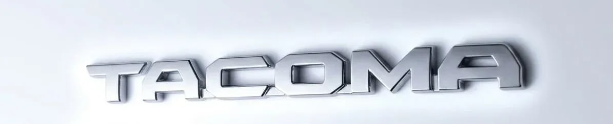 Emblema Cromado Palabra Tacoma und. - Car Zone Accesorios Honduras