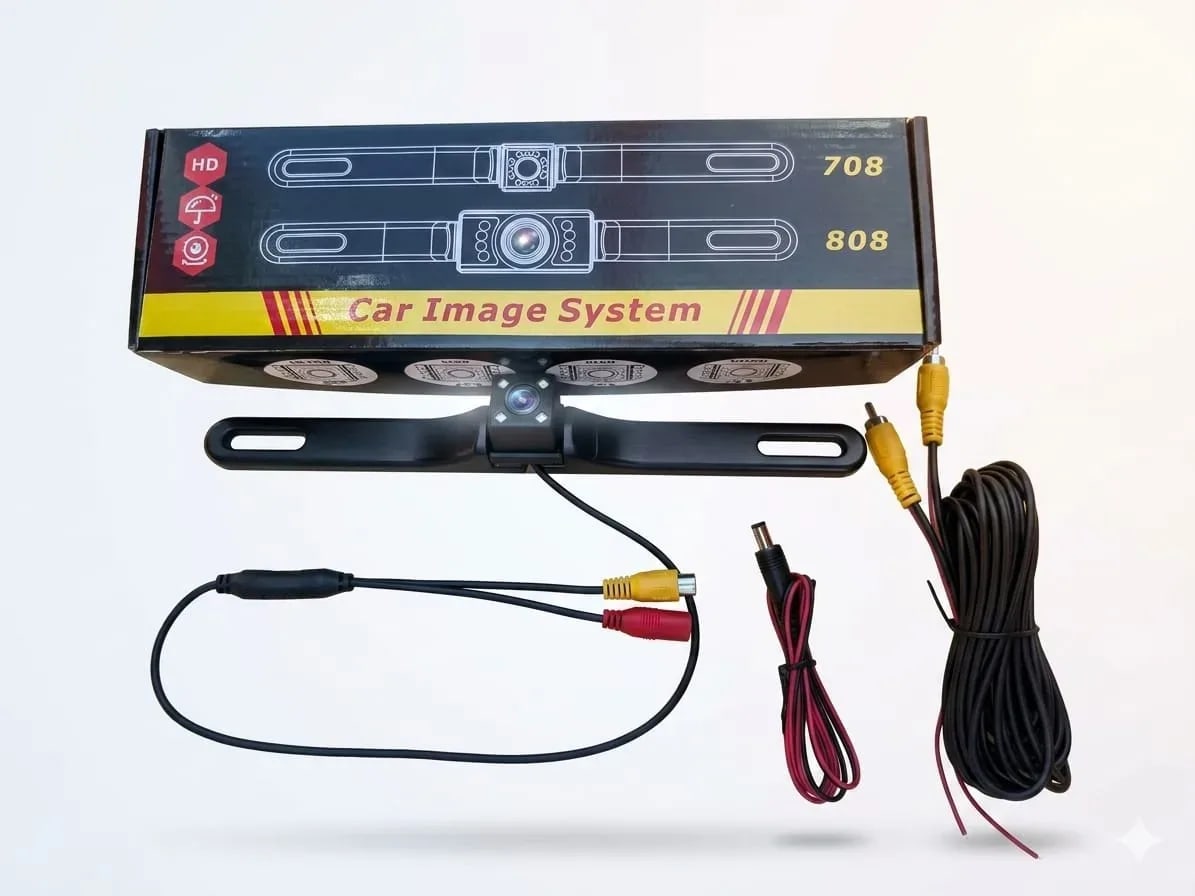 Camara de Retroceso de Portaplaca Universal und. - Car Zone Accesorios Honduras