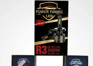Bujía Led H4 R3 12-24V 300 watts par. - Car Zone Accesorios Honduras