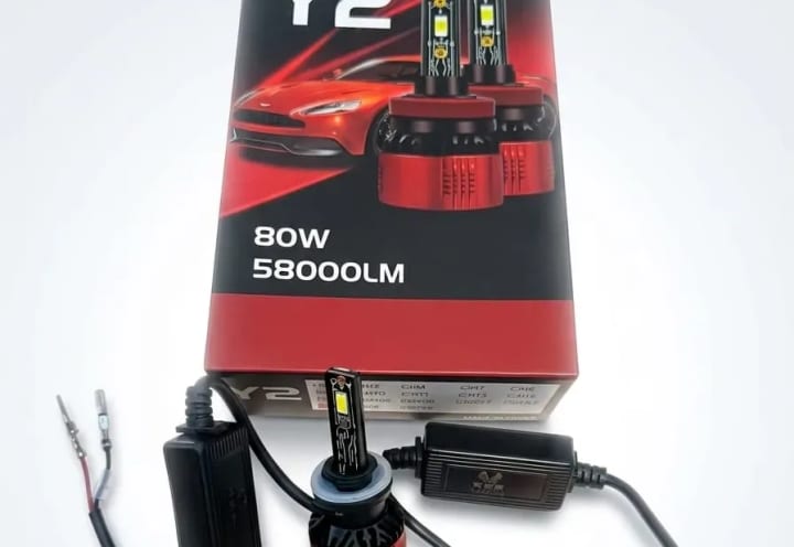 Bujia Led 880 Marca Y2 de 80 Watts par - Car Zone Accesorios Honduras