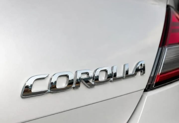 Emblema Cromado Palabra Corolla und - Car Zone Accesorios Honduras