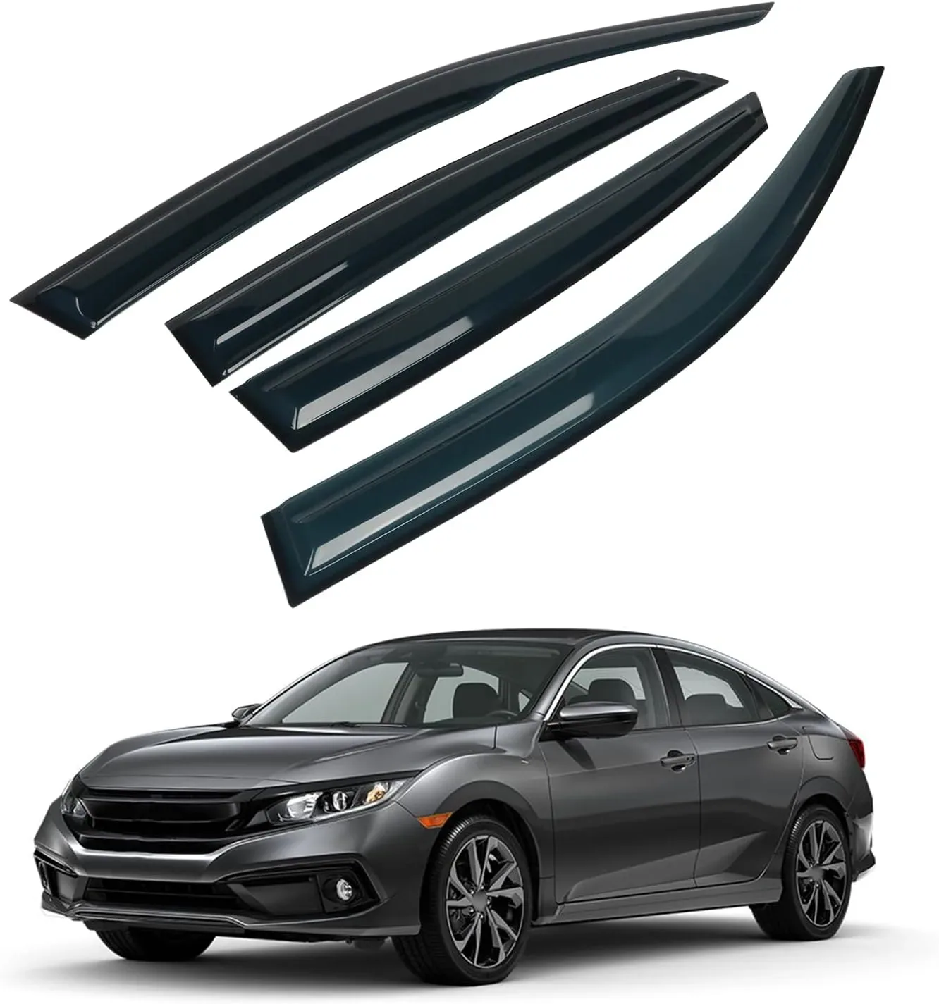 Botagua Honda Civic 16-20 Negra