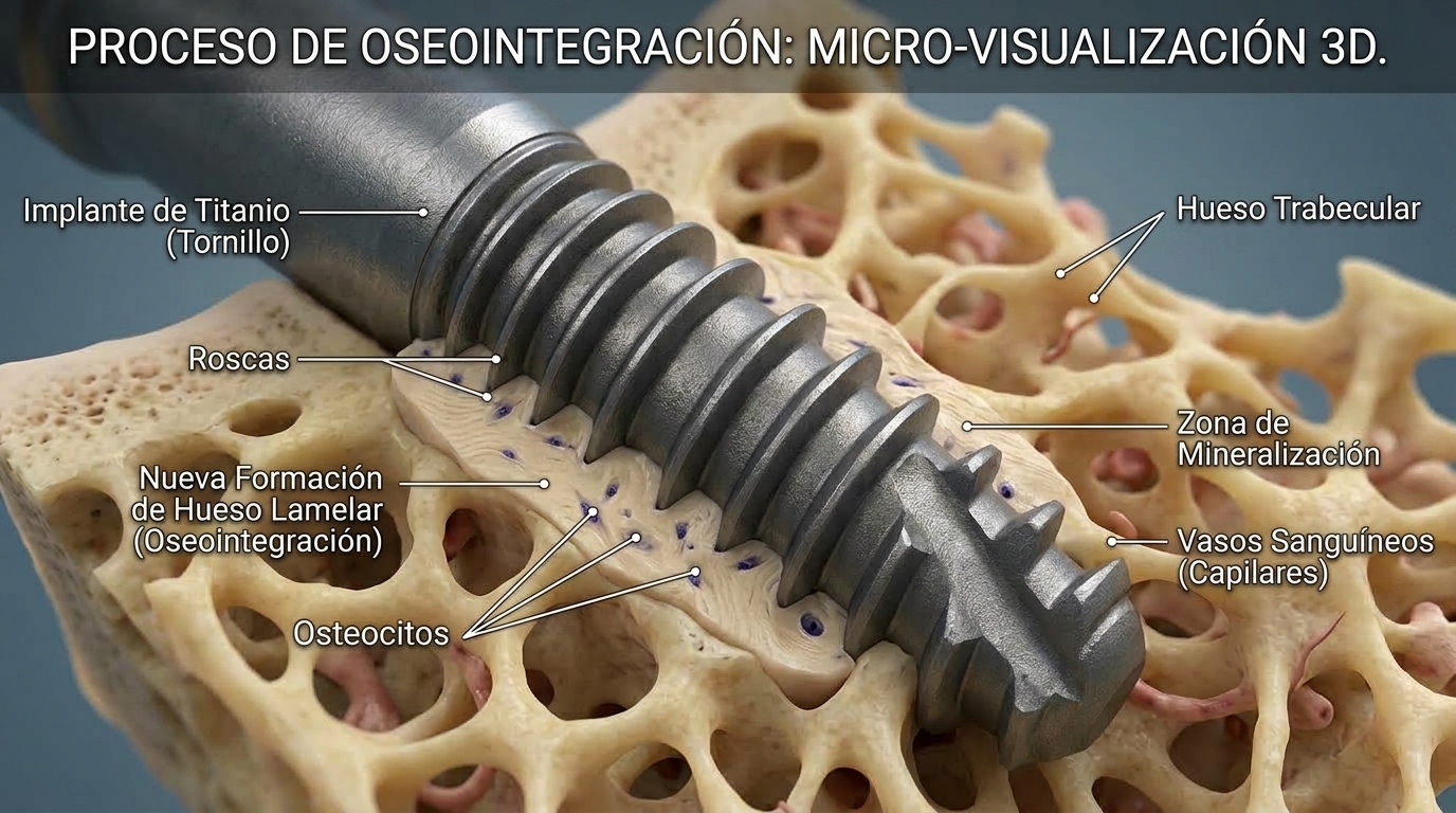 ¿Se puede rechazar un implante dental? Desmintiendo el mito de la osteointegración