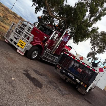 Dunstall Diesel Services truck attending a roadside breakdown