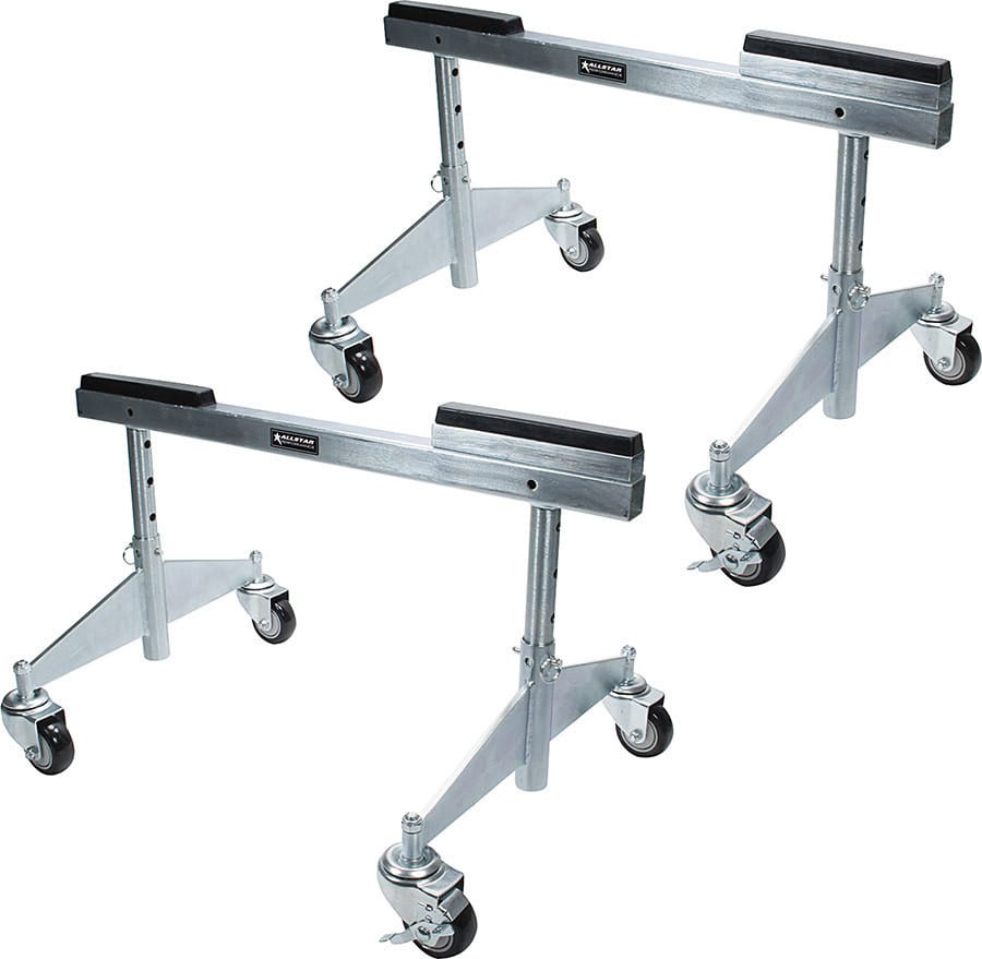 Car Stands Silver