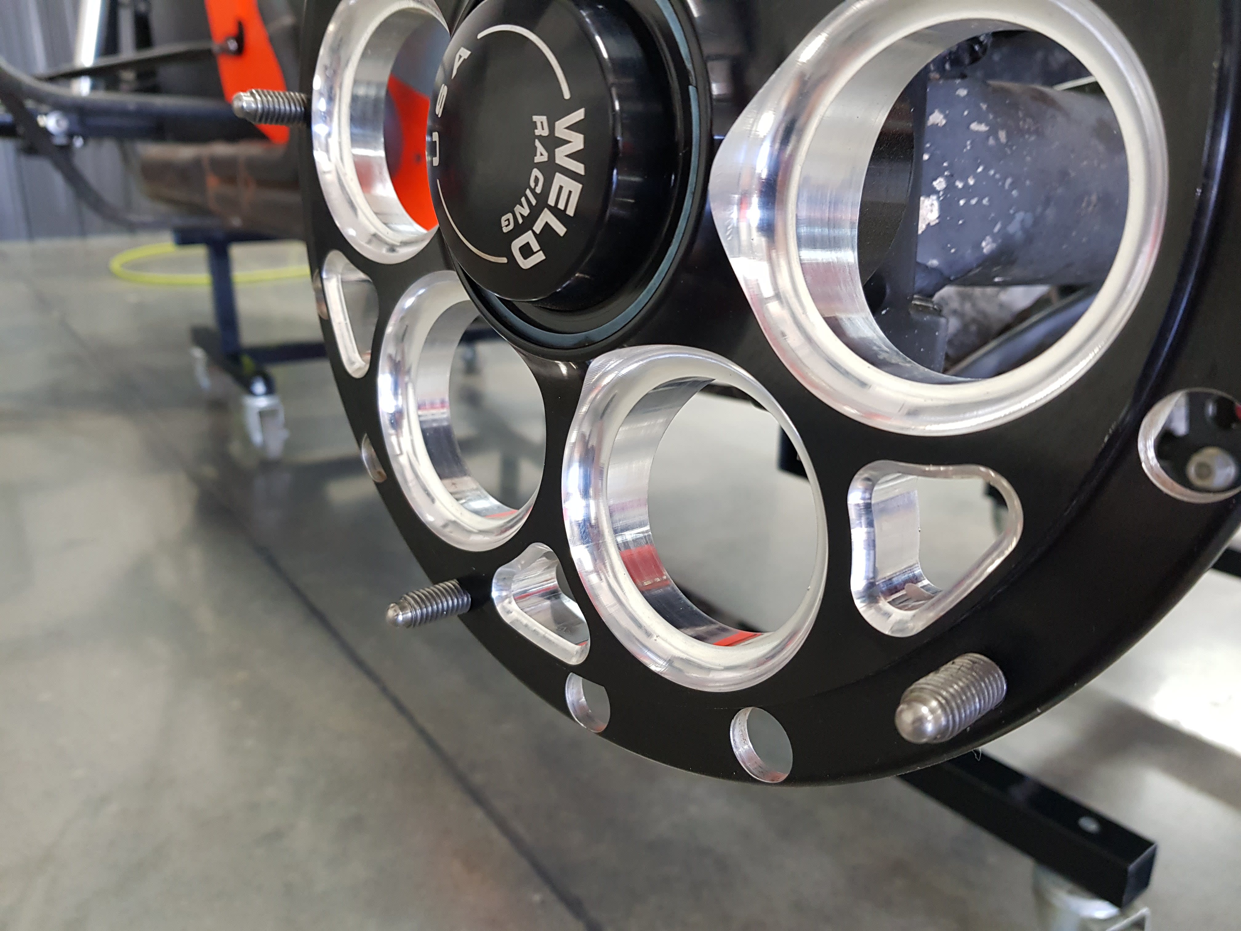 Weld Front Hub Stud Kit