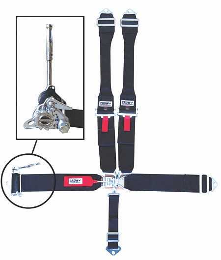 Crow Ratchet Seat Belt System