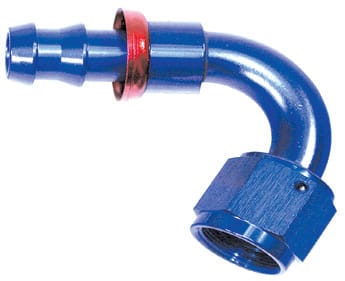 Push-On 120 Aluminum Hose Fitting