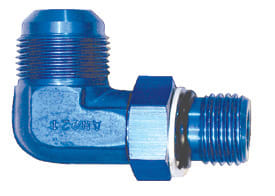 90 Degree Angle Male To O-Ring Bulk Head