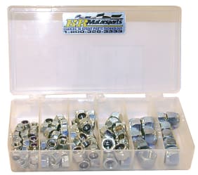 92-Piece Steel Full Nylock Nut Kit