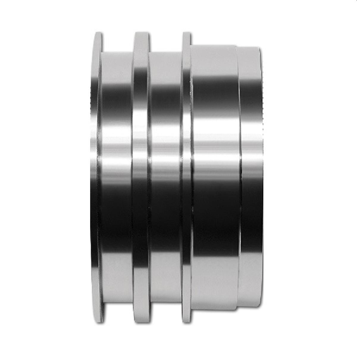 Tube Fitting - Wiggins Male Weld Bung, Double O-Ring, Stainless Steel 1/2" -08