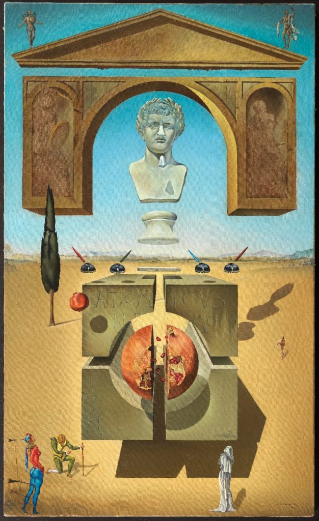 Дематериализация под носом Нерона, 1947 (Фонд «Гала – Сальвадор Дали»)