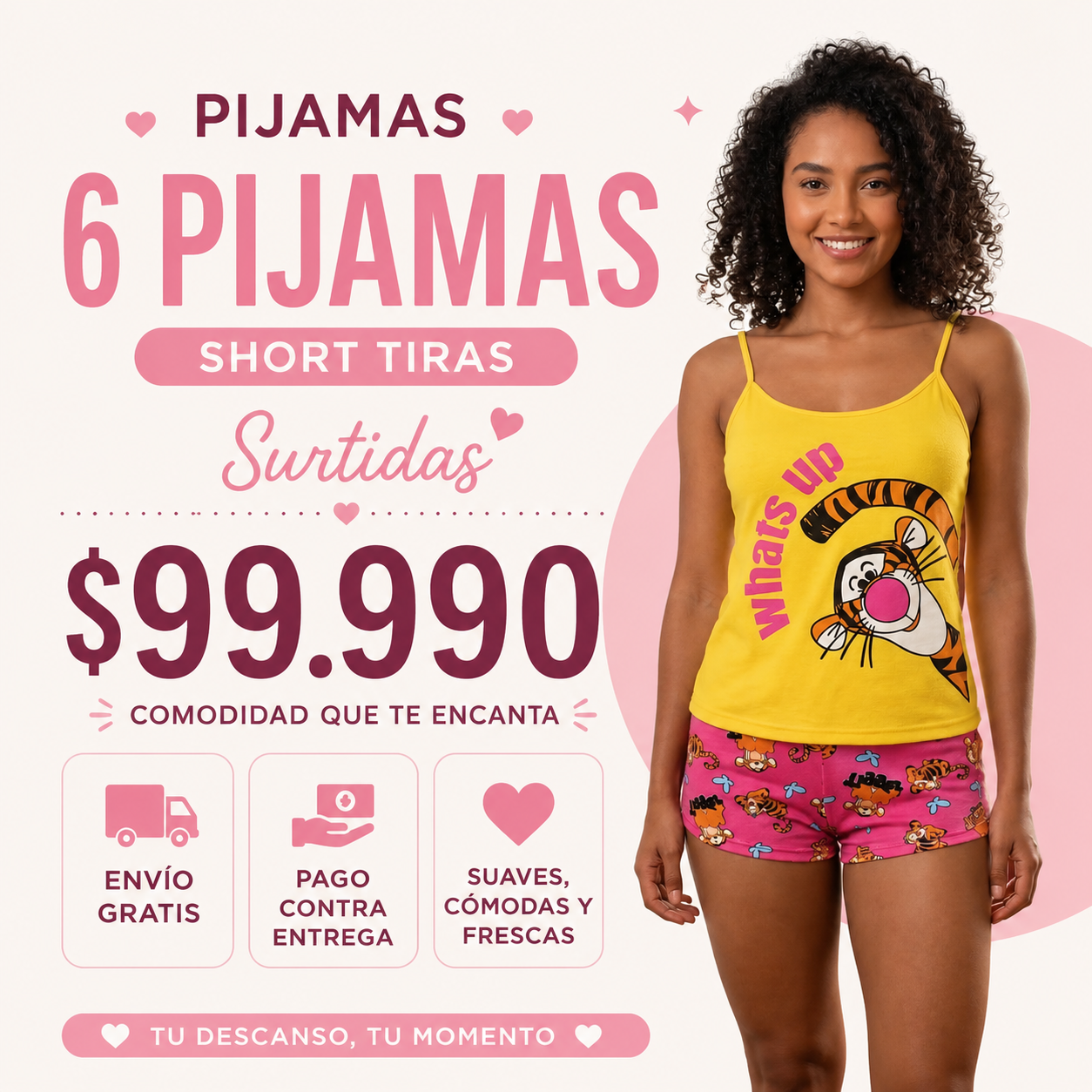 6 Pijamas Promo