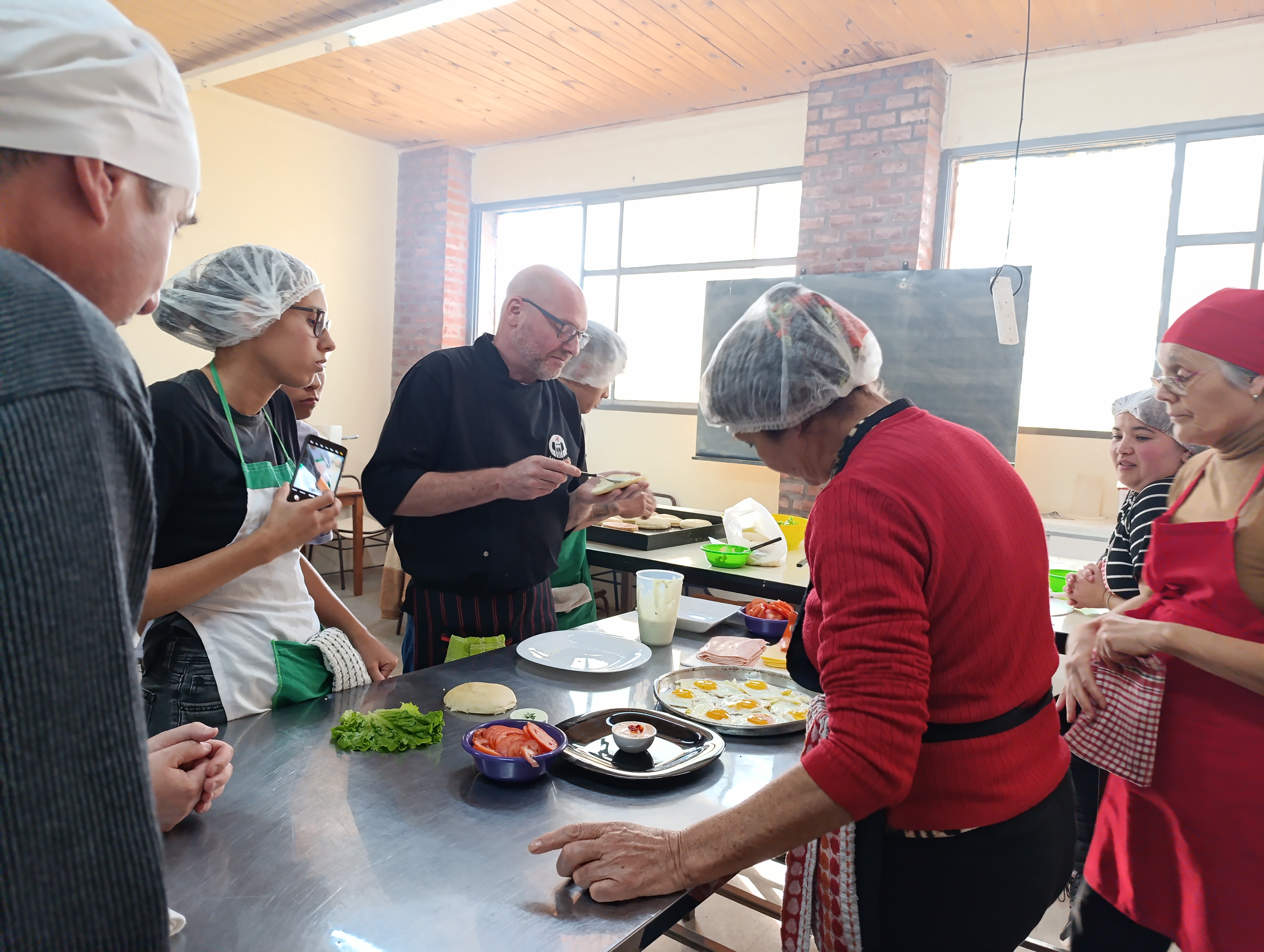 Estudiantes en clase