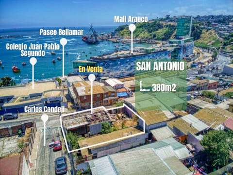 Propiedad Blanco Encalada 380 en San Antonio · terreno