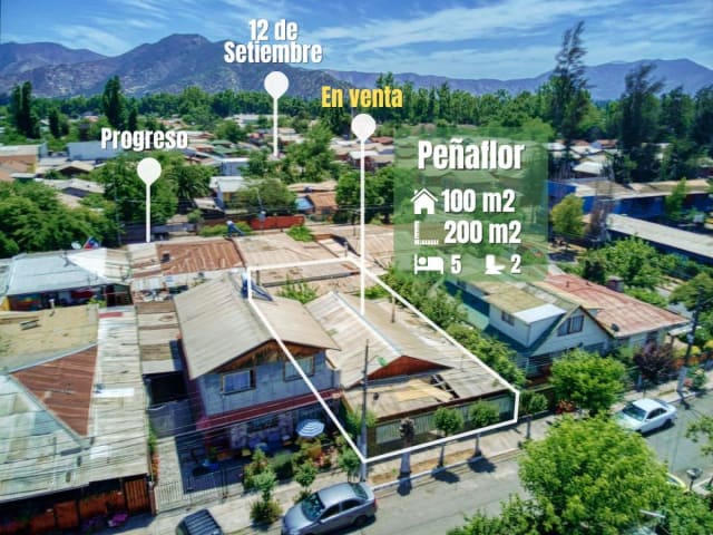 Casa 5 dormitorios en venta en Peñaflor, 5 dormitorios, 200 m² — vista principal