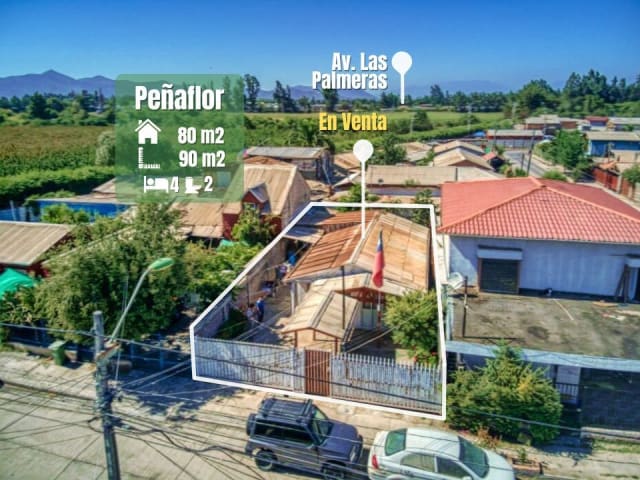 Casa 80 m2 en Peñaflor, 4 dormitorios, 80 m² — vista principal