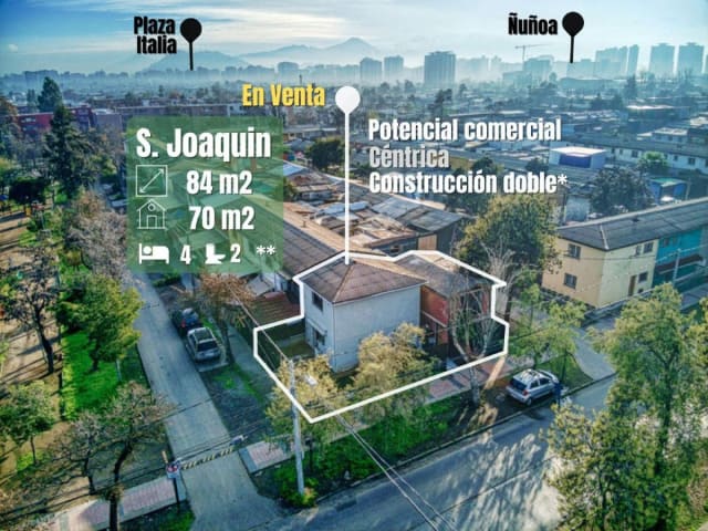 Casa barata en San Joaquín, 4 dormitorios, 150 m² — vista principal