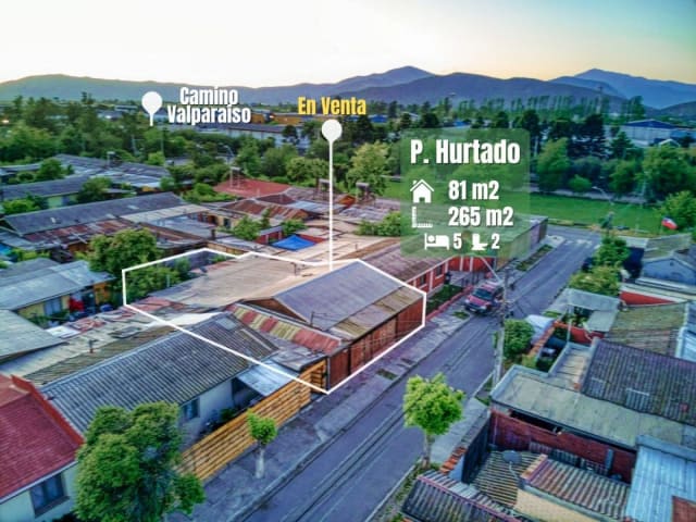Casa con quincho en venta en Padre Hurtado, 5 dormitorios, 265 m² — vista principal