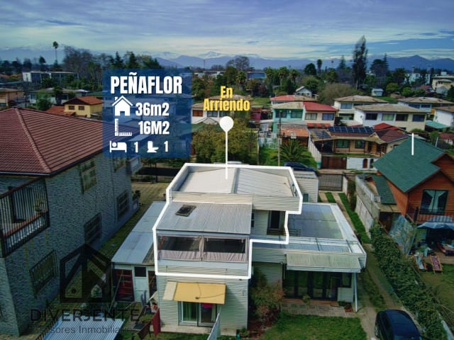 Departamento interior en arriendo en Peñaflor- Premium — vista principal