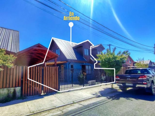 Casa en Arriendo en San Javier - Opción a compra, 3 dormitorios, 48 m² — vista principal