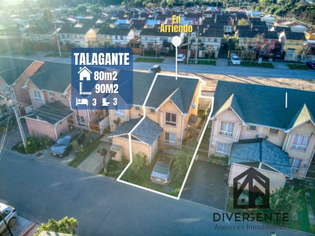 Casa en arriendo Talagante - Condominio consolidado. — vista principal