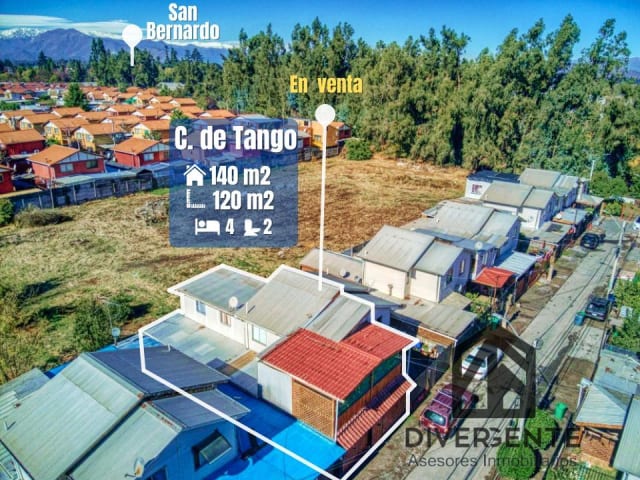 Casa en venta en Calera de Tango –  Espaciosa, 4 dormitorios, 120 m² — vista principal
