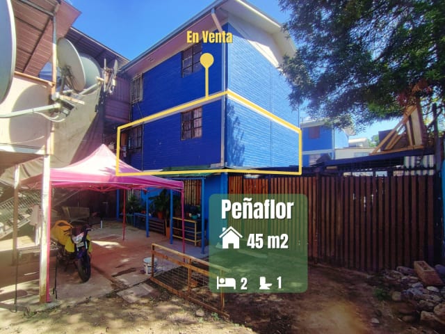 Departamento barata en Peñaflor, 2 dormitorios, 45 m² — vista principal