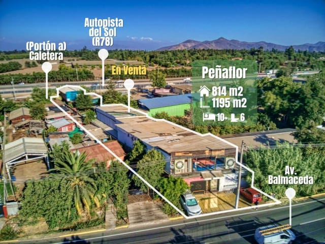 Local con piscina en venta en Peñaflor, 814 m² — vista principal