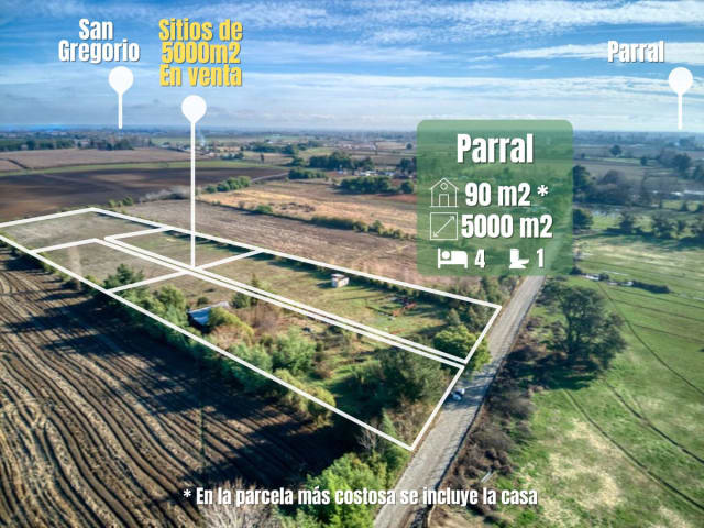 Parcela barata en Parral, 5000 m² — vista principal