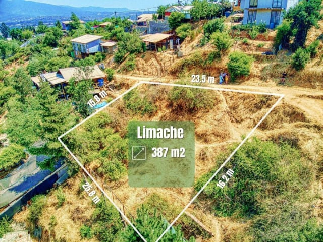 Terreno barata en Limache, 387 m² — vista principal