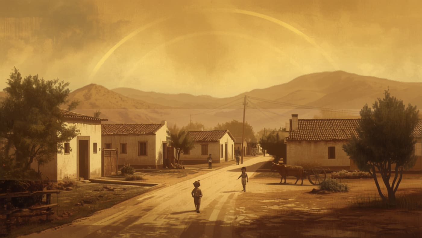 Peñaflor antiguo: quintas y casas de adobe junto al río Mapocho donde familias y colonos echaron raíces en el siglo XIX — historia y vida de barrio de Peñaflor · Divergente Propiedades