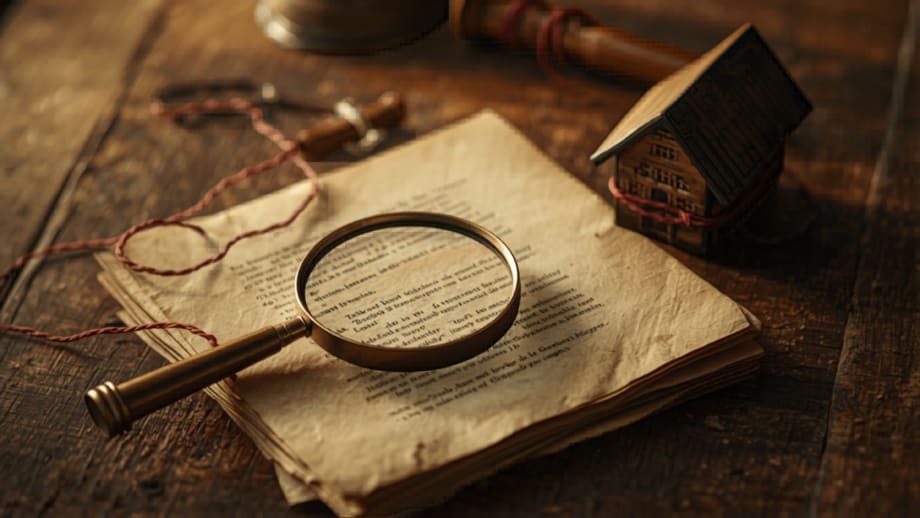estudio de títulos gratuito — revisar la propiedad desarma el cuento del tío