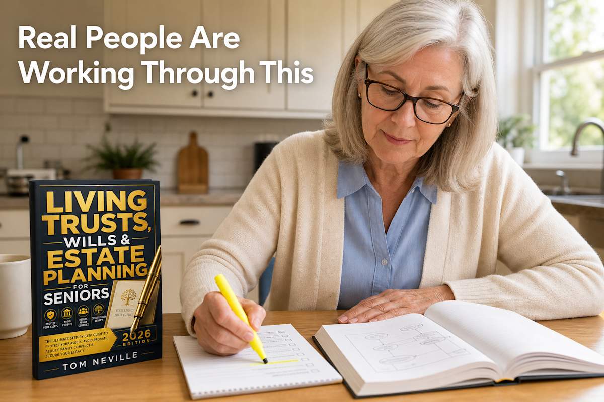 Reader working through The Complete 3-in-1 Guide with a highlighted checklist
