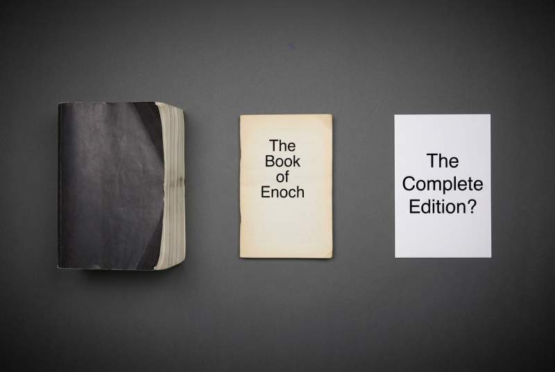 Scale comparison showing the difference between a defective budget Ethiopian Bible edition and a quality premium hardcover edition