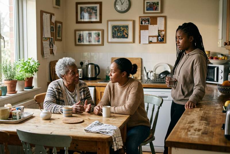 Three generations of women — breaking the patterns that run through families