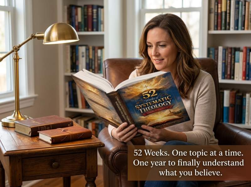 52 Weeks of Systematic Theology Workbook — the complete system for going deeper