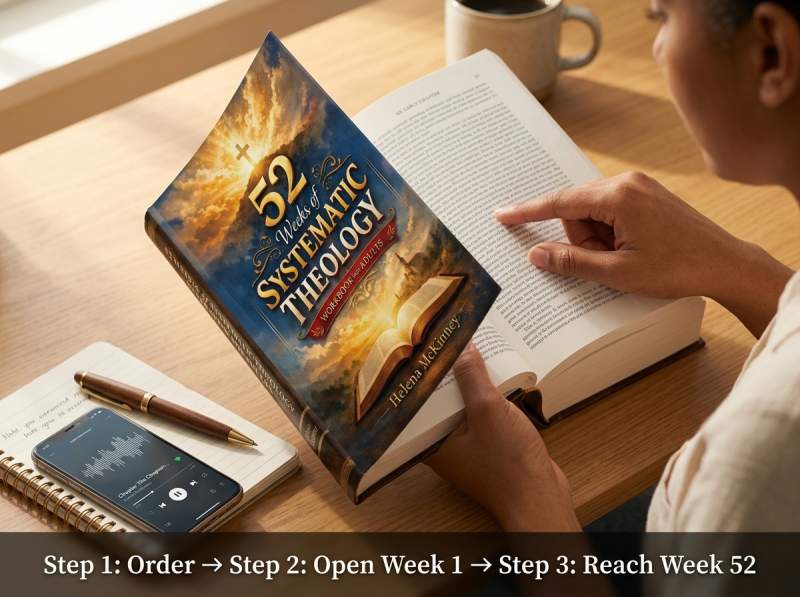 How the 52-week theology system works — three simple steps