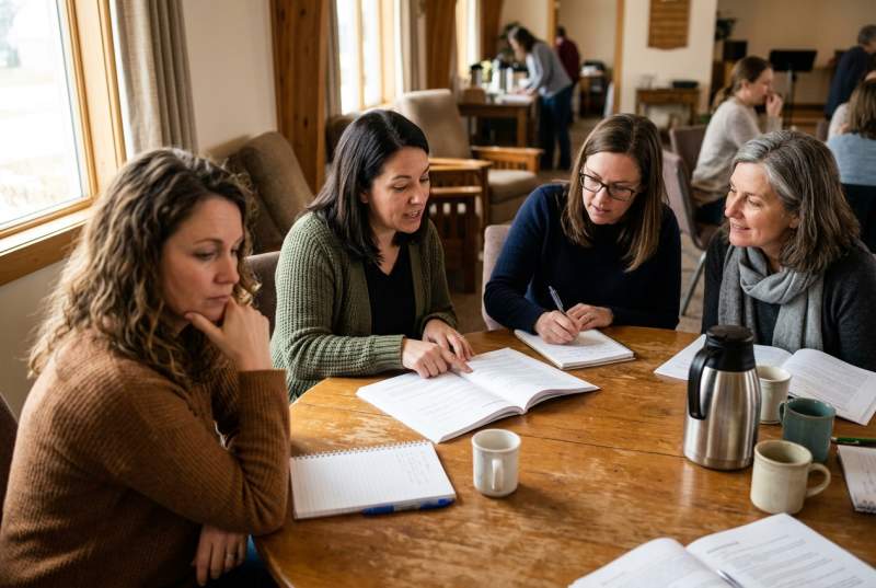 What church Bible study groups actually teach — and what they don't
