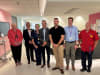 26 June 2025: Members with staff at Ulster Hospital on encompass demonstration